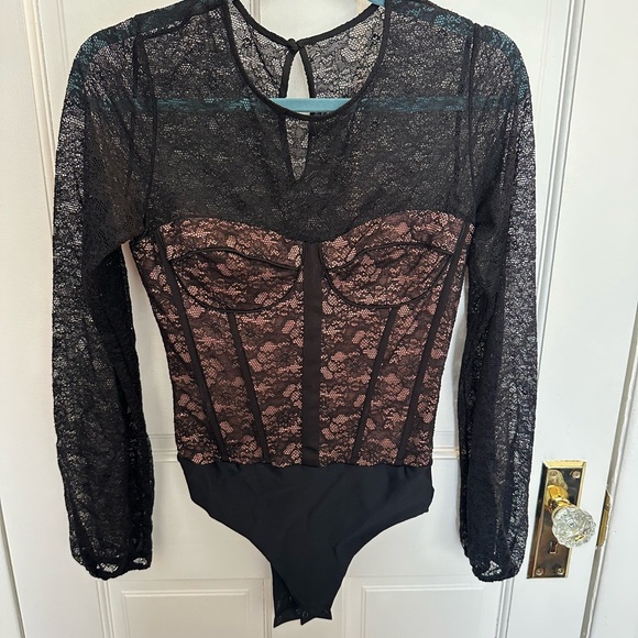 Cami NYC lace corset bodysuit size XS - Picture 2 of 5